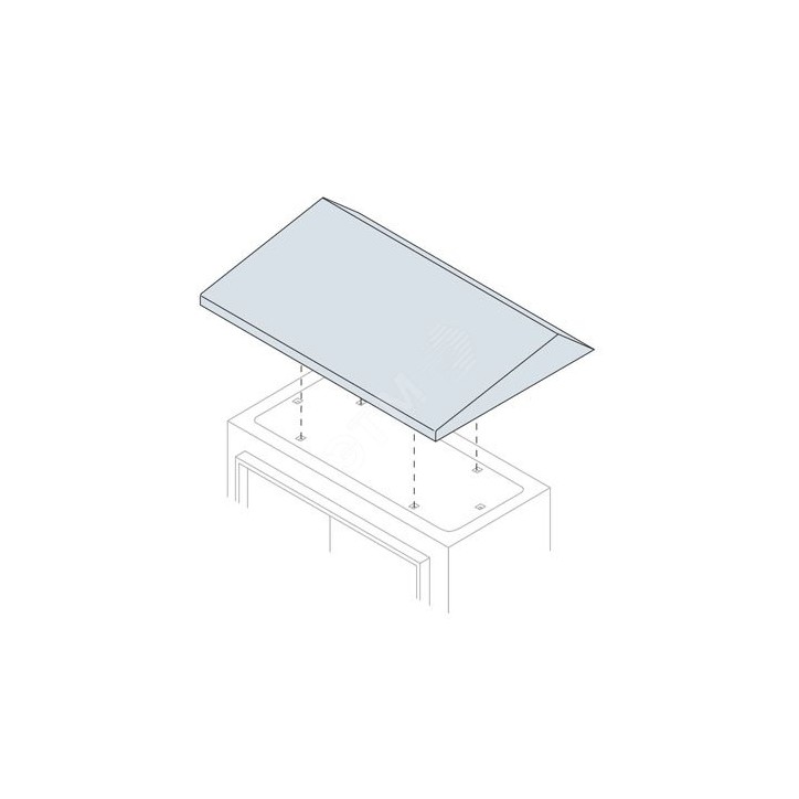 Крыша SRN 800x300 мм