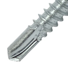 Саморез кровельный 5.5х19 по металлу RAL5002 сверло №3 шайба d-14мм с EPDM прокладкой