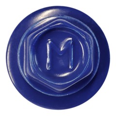 Саморез кровельный 5.5х19 по металлу RAL5002 сверло №3 шайба d-14мм с EPDM прокладкой