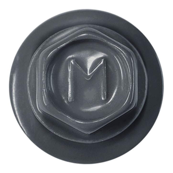 Саморез кровельный 4,8х50 RAL7024 сверло №1 Саморез кровельный 4,8х50 RAL7024 сверло №1