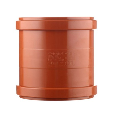 Муфта насадная ПВХ наружной канализации 110 мм