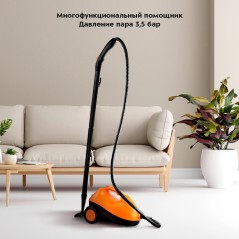 Пароочиститель KT-9141-2 черно-оранжевый