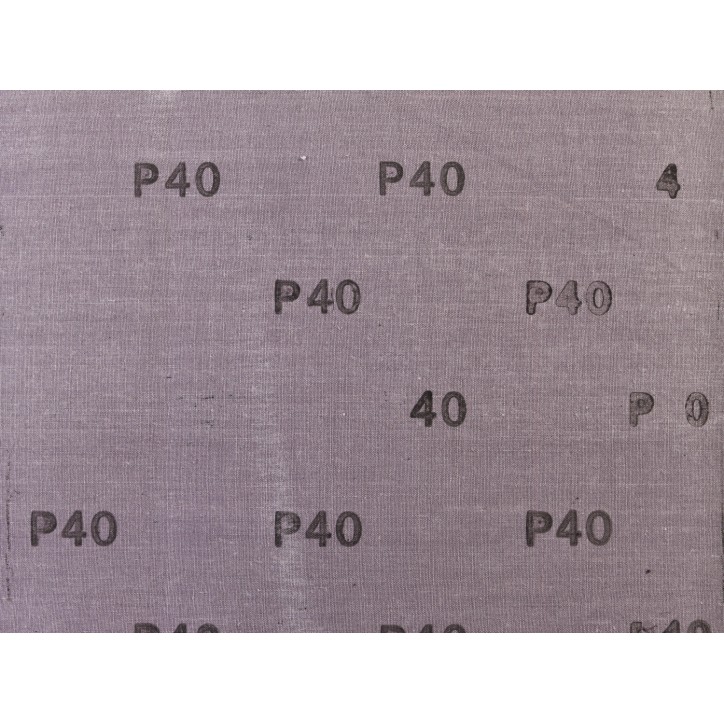 Лист шлифовальный ''СТАНДАРТ'' на тканевой основе, водостойкий 230х280мм, Р40, 5шт