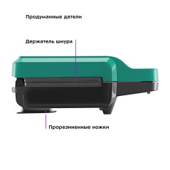 Вафельница 3 в 1 KT-3610-2 зеленый