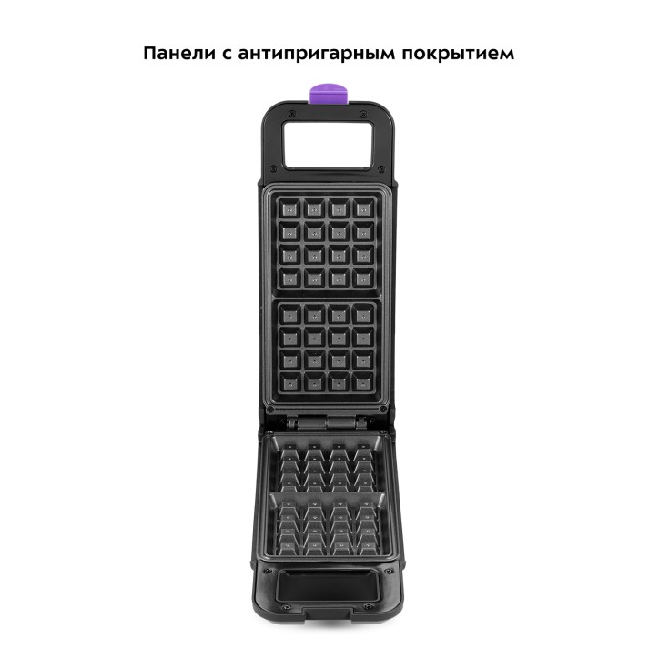 Вафельница KT-1611-4 черная