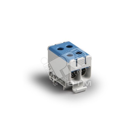 Блок клеммный распределительный синий Al 6-50мм.кв Cu 2.5-50мм.кв 4 подключения