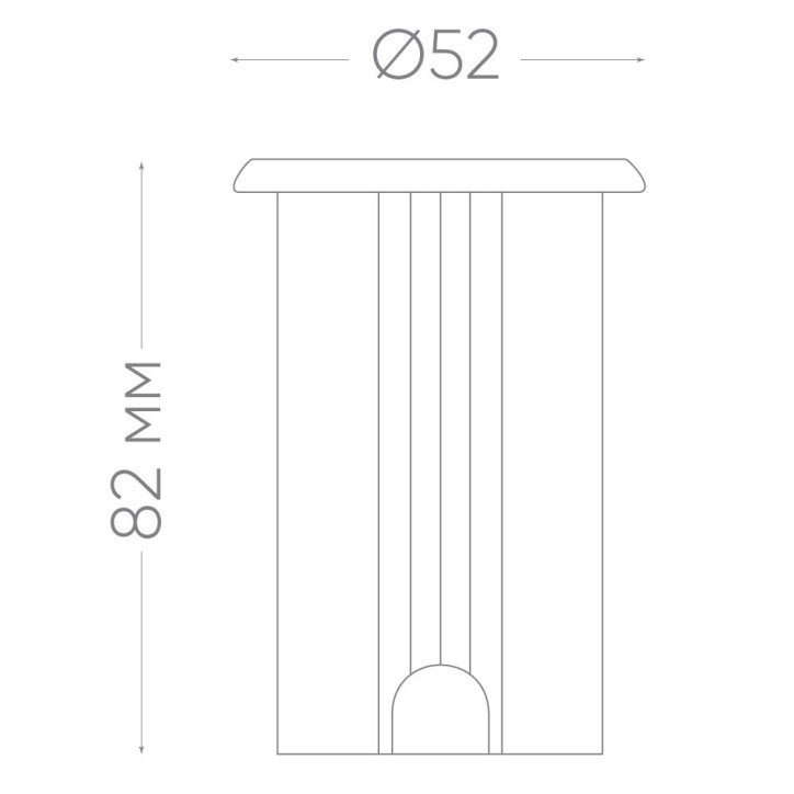 Светодиодный светильник, D62xH82, 3W AC24V RGB IP68, SP2813, 32164