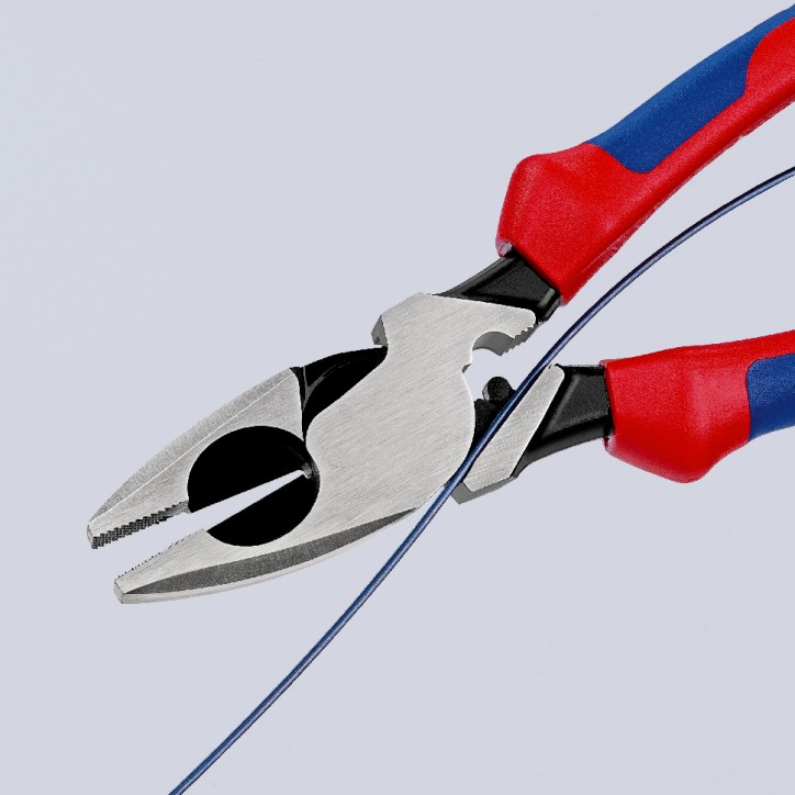 Linemans Pliers плоскогубцы электромонтёра с приспособлением для протяжки кабеля и обжима кабельных наконечников рез: проволока 