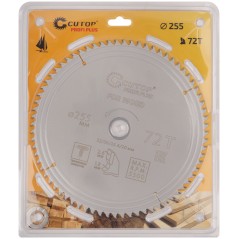 Диск пильный по дереву с тефлоновым покрытием 72Т, Profi plus, 255x1,8/2,6x32/30/25,4/20 мм