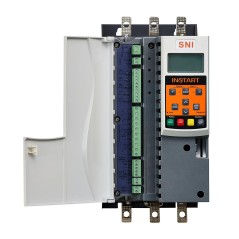 Устройство плавного пуска SNI-30/37-06 +SNI-DP-S(PROFIBUS) 30кВт 37А 3ф 594-759В, IP00, контактор встроен, панель LCD IP55 вынос