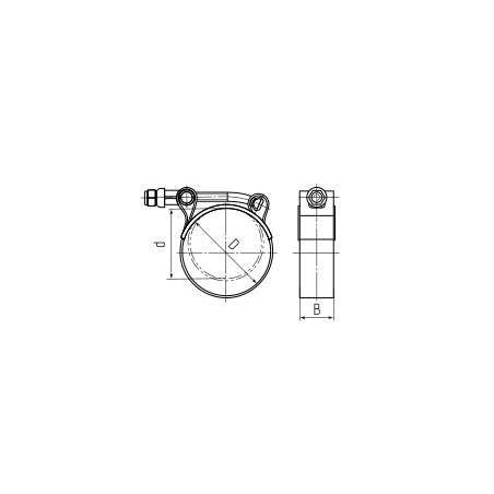 SR 131-139/W2 ROBUST Хомут силовой