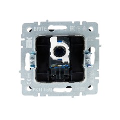 BRITE Розетка компьютерная RJ45 кат.6 РК11-БрЧ черный IEK