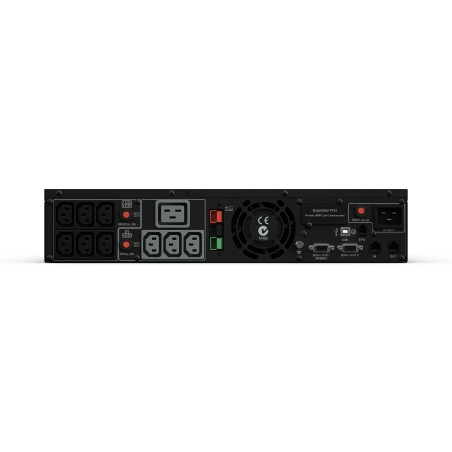 ИБП CyberPower PR3000ELCDRT2U Rackmount Line-Interactive 3000VA/2700W 9 IEC-320 С13 1 IEC C19 розеток USBиSerial RJ11/RJ45 SNMPs