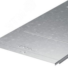 Крышка на лоток с заземлением основание 400мм L-3000мм толщина 1.5мм цинк-ламельная