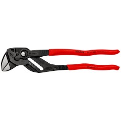 KNIPEX Клещи переставные - гаечный ключ, 68 мм (2 1/2''), L-300 мм, Cr-V, серые, обливные рукоятки, с держателем для торгового о