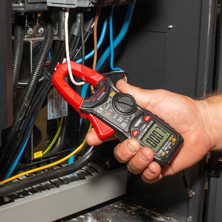Токовые клещи цифровые KT 206B серия PROLINE Токовые клещи цифровые KT 206B серия PROLINE