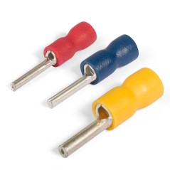 Наконечник кабельный штыревой круглый изолированный НШКИ 6.0-13 серия ПРОФИ