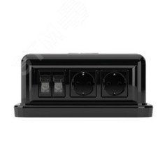 Напольная башенка BUS 12 модулей IP40 черная