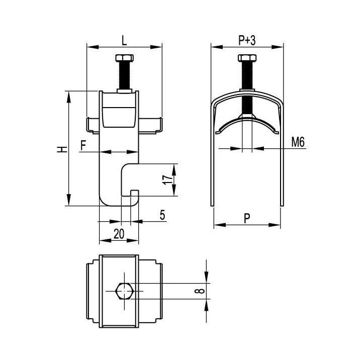 Лоток 200х50 L 3000 толщ. 1,2 мм, горячеоцинкованный