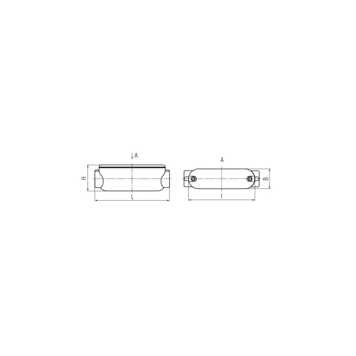 КРВ 20 (3/4'') Коробка распаячная