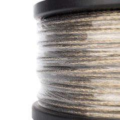 Трос стальной в ПВХ оплетке d-3.0 мм. прозрачный (200 м)