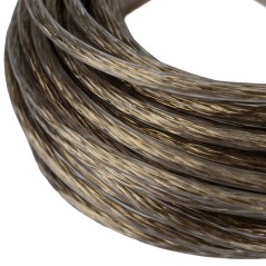 Трос стальной в ПВХ оплетке d-3.0 мм. прозрачный (20 м)