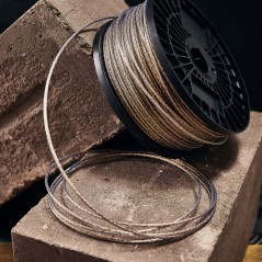 Трос стальной в ПВХ оплетке d-3.0 мм. прозрачный (200 м)