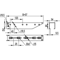 Трансформатор тока CT50 500A, класс 0.5, 5ВА