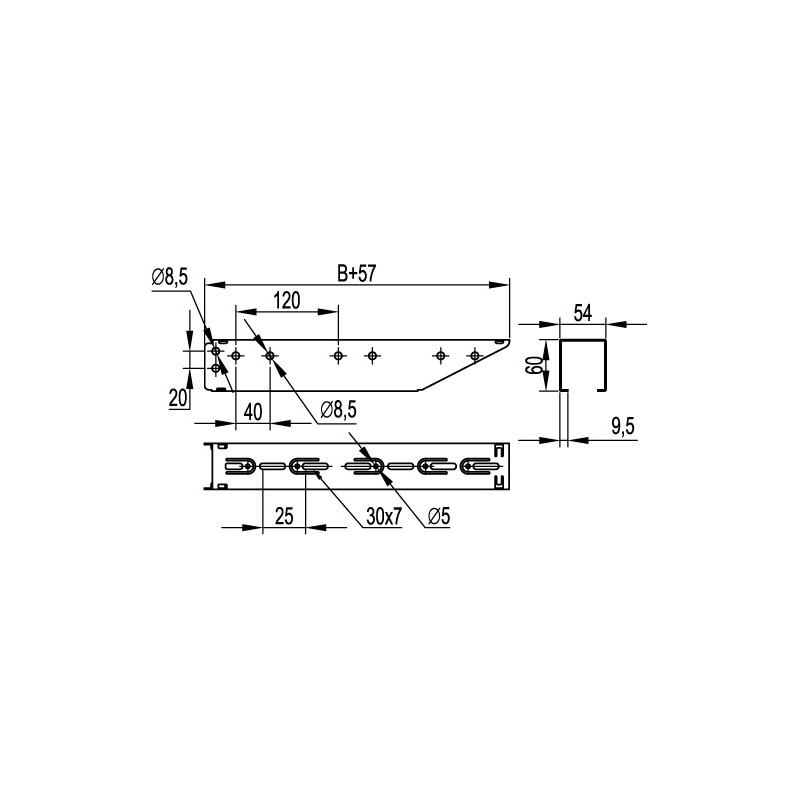 Трансформатор тока CT50 500A, класс 0.5, 5ВА