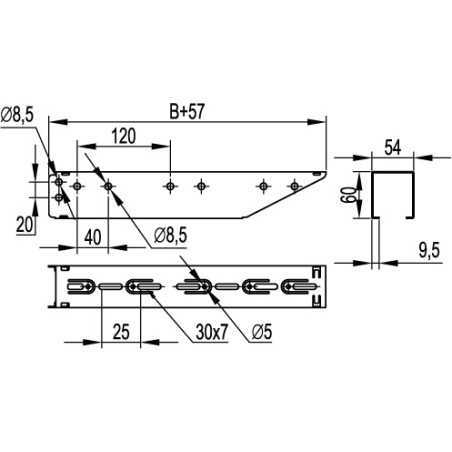 Трансформатор тока CT50 500A, класс 0.5, 5ВА