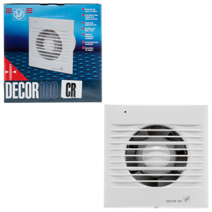 Decor 100CR (230V 50HZ) RE Вентилятор