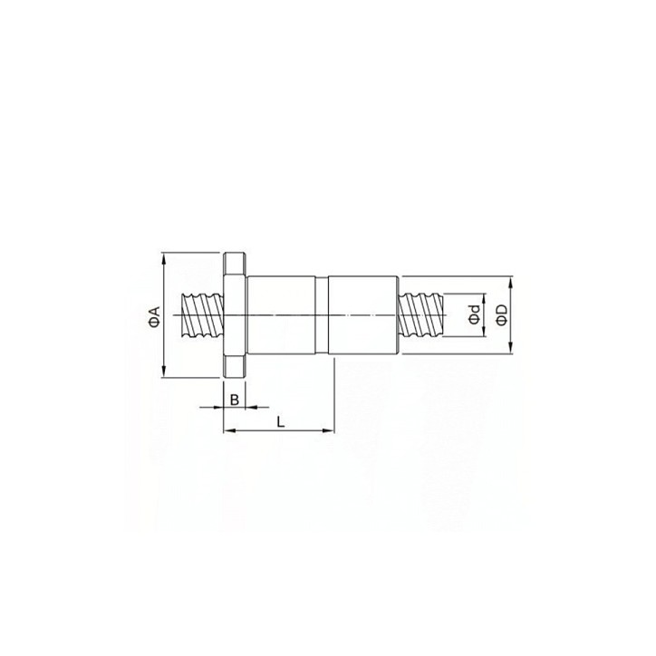 Гайка ШВП DFU3210 TECHNIX