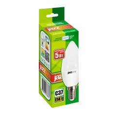 Лампа светодиодная LED 5Вт E14 400Лм белый матовая свеча 230V/50Hz ECO