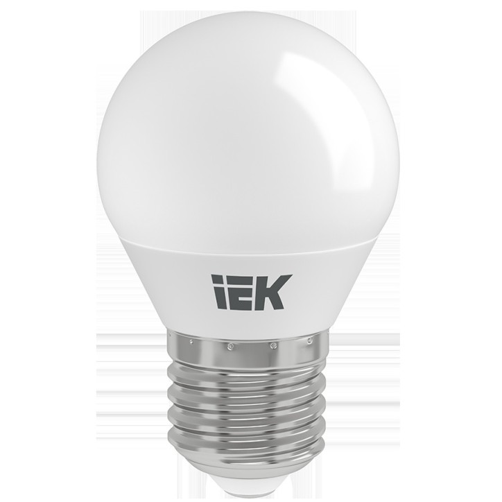 Лампа светодиодная G45 шар 5Вт 230В 6500К E27 IEK