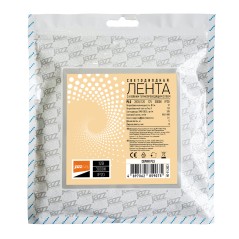Лента светодиодная LEDx120/м 1м 10Вт/м 12В теплый белый IP20 (5м)
