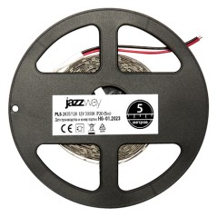 Лента светодиодная LEDx120/м 1м 10Вт/м 12В теплый белый IP20 (5м)