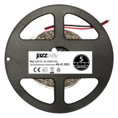 Лента PLS 5050/30-12V 3000K IP65 (5м) Jazzway