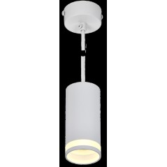 LIGHTING Светильник 4007 подвесной под лампу GU10 белый IEK