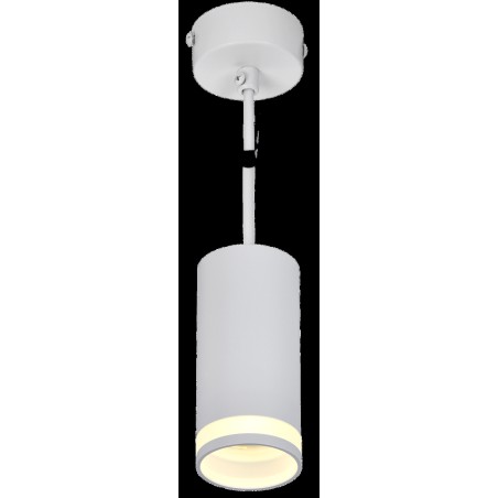 LIGHTING Светильник 4007 подвесной под лампу GU10 белый IEK