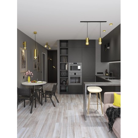 LIGHTING Светильник 4008 накладной настенный под лампу GU10 золото IEK