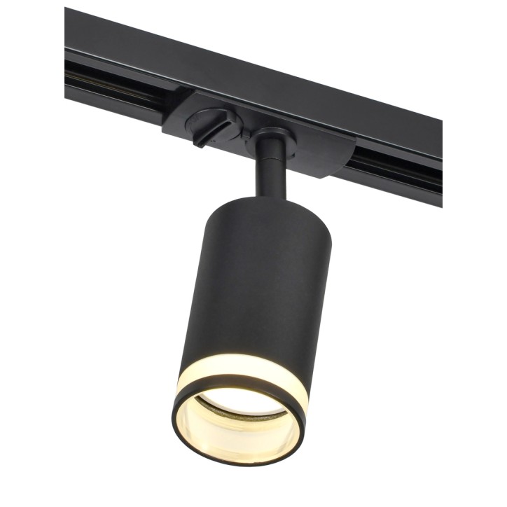 LIGHTING Светильник 4116 декоративный трековый поворотный под лампу GU10 черный IEK