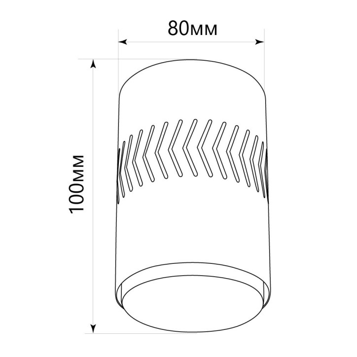 Светильник потолочный 12W, 230V, GX53 и подсветка 1W, 4000K, белый HL352