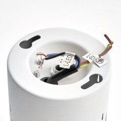 Светильник потолочный 12W, 230V, GX53 и подсветка 1W, 4000K, белый HL352