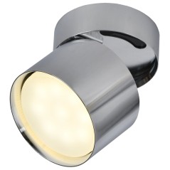 LIGHTING Светильник 4014 накладной потолочный поворотный под лампу GX53 хром IEK