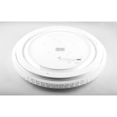 Светильник светодиодный ДБО-100w круглый матовый с эффектом Звездного неба регулировкой цветовой тем