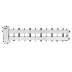 BMSS-150-11DU (нерж., до 150 кВт, подкл. котла G 1 1/2', 5+5 контуров G 1', боковой контур G 1 1/2')