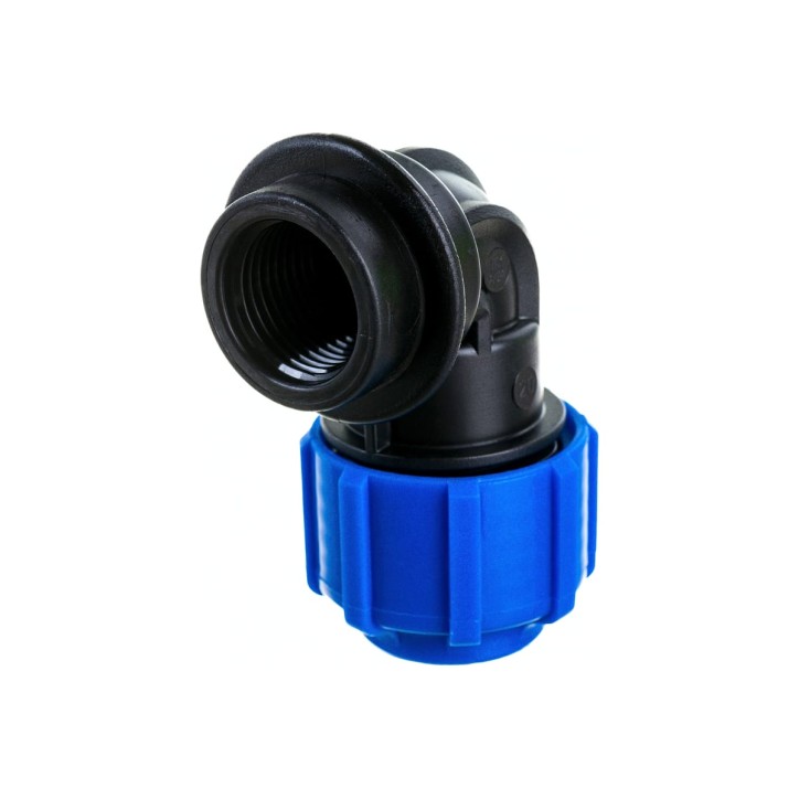 Отвод ПНД компрессионный ВР 25x3/4'