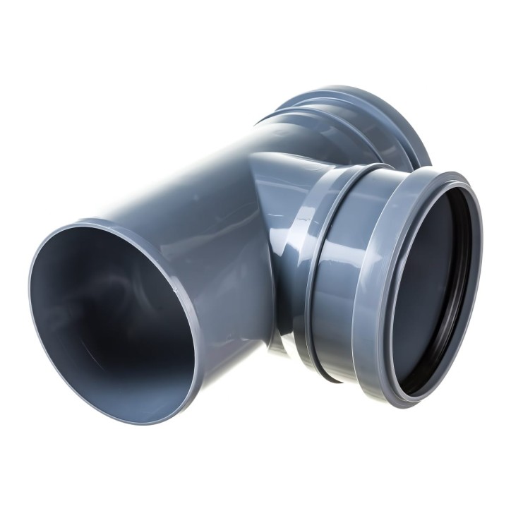 Тройник канализационный 87.5 град. 110 х 110 Тройник канализационный 87.5 град. 110 х 110