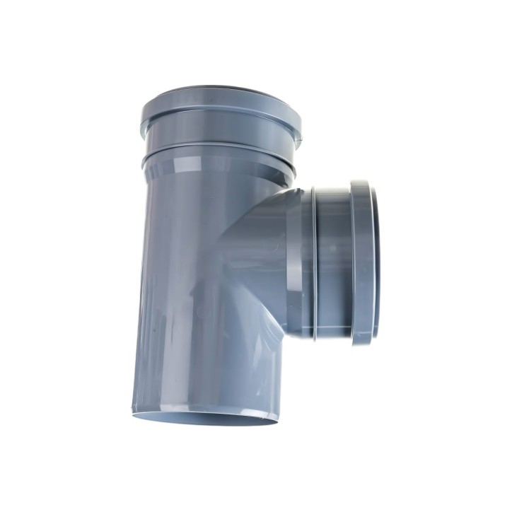 Тройник канализационный 87.5 град. 110 х 110 Тройник канализационный 87.5 град. 110 х 110