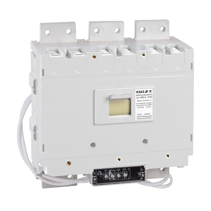 Выключатель автоматический ВА55-43-341116-2000А-690AC-УХЛ3- Выключатель автоматический ВА55-43-341116-2000А-690AC-УХЛ3-